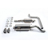 Milltek Cat Back Exhaust System Fiesta ST180 Eco Boost ( Resonated Race Version)